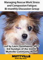 CANCELLED!! Managing Rescue Work Stress and Compassion Fatigue: Monthly Discussion Group